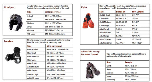 Adult Sparring Gear Set