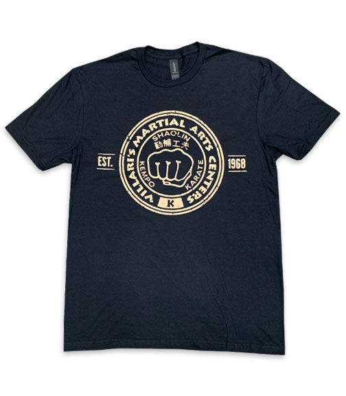 Vintage style Villaris fist T-shirt