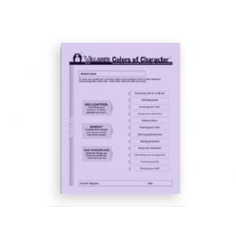 Colors of Character Sheets