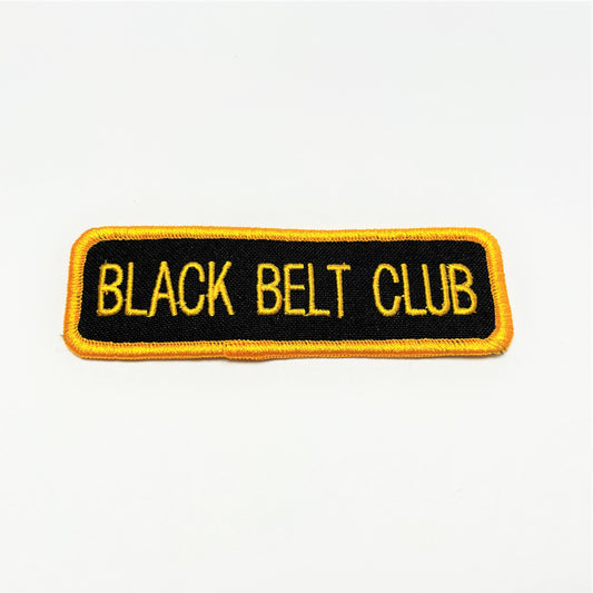Black Belt Club Patch